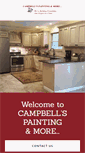 Mobile Screenshot of campbellspaintingandmore.com